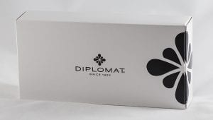 Diplomat Aero Metallic Brown Fountain pen box