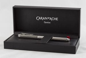Caran d'Ache Ecridor Retro fountain pen box with pen